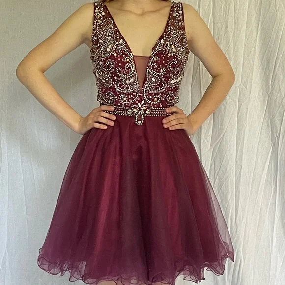 white christmas dresses Classical Lantern Sleeve Pleated Decoration Chiffon Evening Dress with
